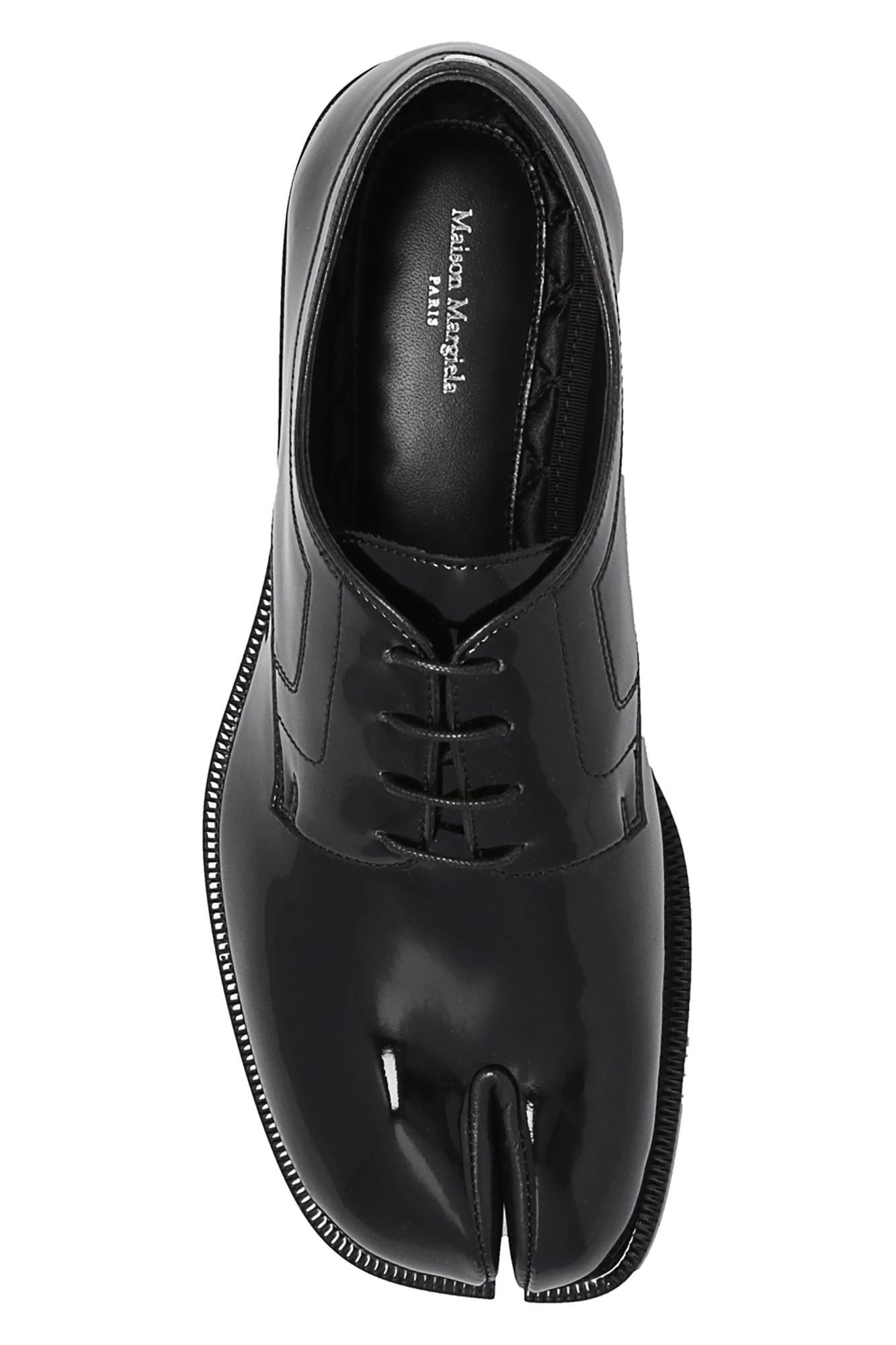 【Maison Margiela】C★ Czarny Klapki z wycięciem 'Tabi' Maison Margiela - Vitkac Polska